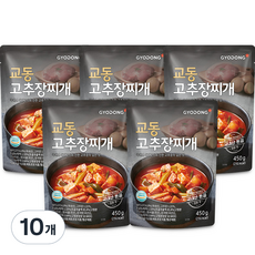 교동식품 고추장 찌개, 450g, 10개