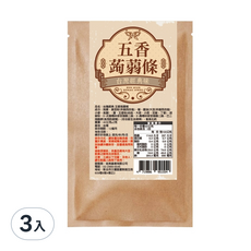 佳美 台灣經典 五香蒟蒻條 40g，Q彈有嚼勁，獨立包裝方便攜帶，健康低負擔點心，三入, 3入