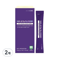 뉴트리코어 유기농 하스카프베리, 28g, 2개