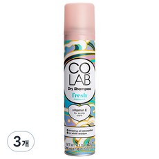 코랩 퍼퓸 드라이샴푸 프레쉬, 3개, 200ml