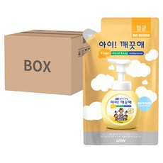 LION 獅王 趣淨 泡泡洗手慕斯補充包, 嬰兒爽身粉香, 450ml, 3包