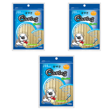 카리에스 강아지 치약껌, 3팩, 분유치즈맛