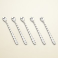 윌리브 304스텐 셀라 커트러리 티스푼 롱, 5개, 단품 5개, 티스푼 롱
