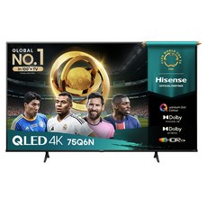 HISENSE 4K UHD QLED 안드로이드12 스마트TV, 191cm(75인치), 75Q6N, 벽걸이형, 방문설치 75Q6N, 방문설치, 벽걸이형, 191cm(75인치)