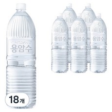 닥터유 제주용암수 무라벨, 2L, 18개