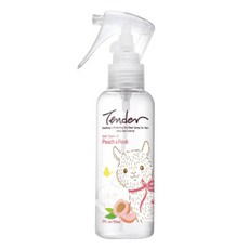 Tender 天生溫柔 寵物安撫 乾洗潔淨噴霧 除臭加強 蜜桃&玫瑰香味 150ml, 1瓶