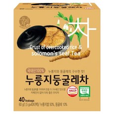 우리차 누룽지 둥굴레차, 1.5g, 40개입, 1개
