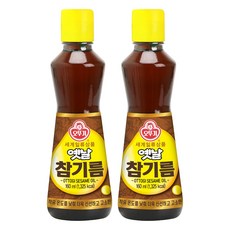 오뚜기옛날 참기름, 160ml, 2개