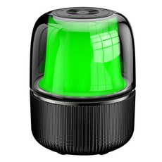 디알고 레인보우 LED 블루투스 스피커 BT7RGB, 블랙