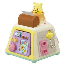 TAKARA TOMY 小熊維尼音樂益智盒 新版, 混和顏色, 1盒