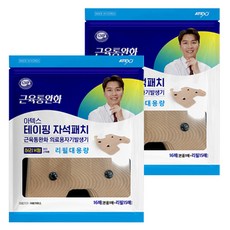Artex Taping Magnet Patch Waist H Shape+Refill 大容量 15p 套組, 2套