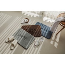 마더스홈 프리미엄 메모리폼 패브릭발매트, 그레이 - 이미지 7