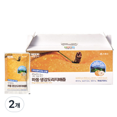 제철장터 맛있는 하동 생강도라지배즙 30p, 2개, 3L