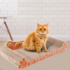 가또 캐티 킹소파 고양이 스크래쳐 65cm, 혼합색상, 1개