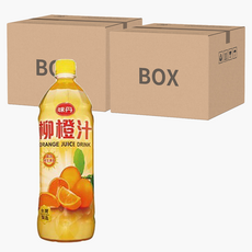 味丹 柳橙汁, 900ml, 24瓶