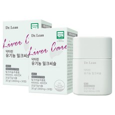 닥터린 유기농 밀크씨슬 30g, 30정, 2개