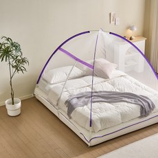 ALTTEURI 彈開式蚊帳, 紫色, 1入