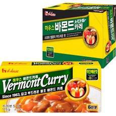 농심 하우스 바몬드카레 약간매운맛, 115g, 10개