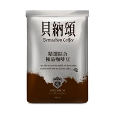 貝納頌咖啡豆-精選綜合454g，口感豐富，香氣濃郁，在家也能享受咖啡館級的美味, 454g, 1入