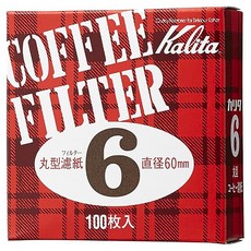 501-220 咖啡濾紙(圓) 60m/m, 1入