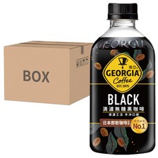 GEORGIA 喬亞 滴濾無糖黑咖啡, 350ml, 72瓶