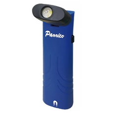 PANRICO 百利世 3W可旋轉180度LED手電筒, 附磁鐵底座, 筆夾式設計, 1個