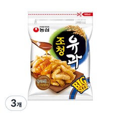 농심 조청유과, 320g, 3개