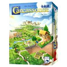 SWAN PANASIA 新天鵝堡 卡卡頌 3.0 Carcassonne 2022新版 含河流+修道院擴充 繁體中文版, 1盒