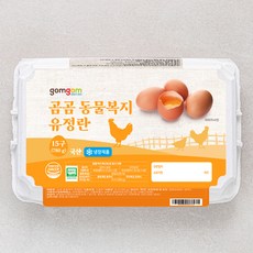 곰곰 동물복지 유정란, 15구, 1개 15구, 1개