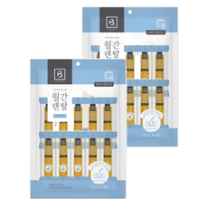 브리더랩 강아지 월간 덴탈껌 피부 30p, 연어, 300ml, 300g, 2개 피부관리, 300g, 2개