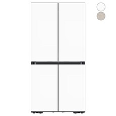 [색상선택형] 삼성전자 비스포크 키친핏 4도어 냉장고 615L 방문설치, RF60C9013AP