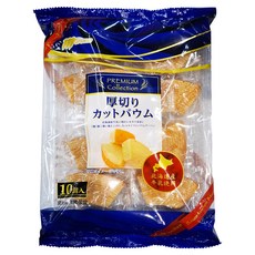 丸金 厚切年輪小蛋糕 Set 10, 北海道產牛乳使用, 口感綿密, 230g, 1袋