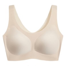 s-sportplus+ 無痕無鋼圈運動內衣，均碼膚色，舒適透氣，運動休閒百搭, 均碼, 膚色