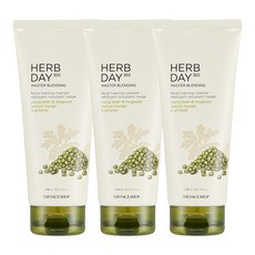 더페이스샵 허브데이 365 마스터블렌딩 페이셜 클렌징 폼 녹두, 170ml, 3개 170ml, 3개