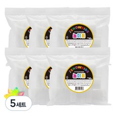 SNOWKIDS 幼兒用美術遊戲用玩具泡沫 花朵泡沫 小 6個, 5組, 花形