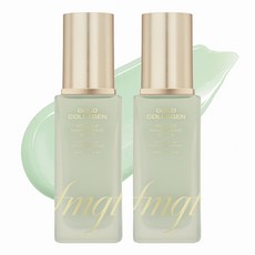 더페이스샵 fmgt 골드 콜라겐 앰플 메이크업 베이스 40ml, 그린, 2개
