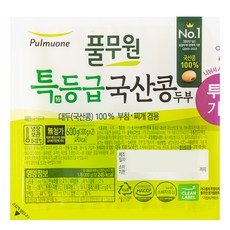 풀무원 특등급 국산콩 두부 부침찌개 겸용, 300g, 2개입 - 이미지 6