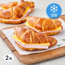 베키아에누보 클래식 햄치즈크루아상 샌드위치 (냉동), 300g, 2개