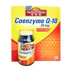 Nature Made 萊萃美 輔酶Q-10 25mg 軟膠囊 150顆, 1罐