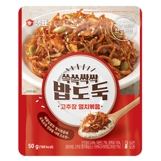 Sempio 膳府 辣醬炒小魚乾即食包, 1包, 50g