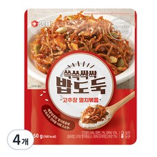 Sempio 膳府 辣醬炒小魚乾即食包, 4包, 50g
