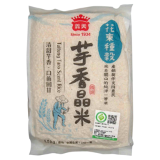 義美 花東種榖 芋香晶米 一等, CNS一等, 1.5kg, 1包