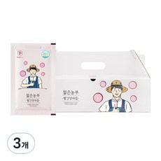 푸릇담 국내산 젊은농부 빨간양파즙, 3L, 3개 3000ml, 3개