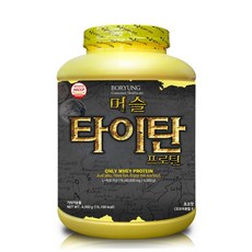 보령 머슬 타이탄 프로틴 헬스보충식품, 4kg, 1개 1개, 4000g