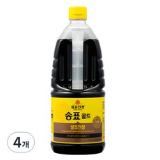 몽고간장 송표 골드, 1.5L, 4개