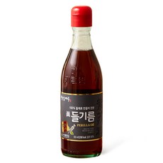 밥상마루 100% 들깨로 만들어 진한 들기름, 350ml, 1개