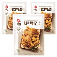 백설 치킨튀김가루, 1kg, 3개