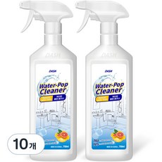 DASH 워터팝 물때 클리너, 750ml, 10개