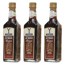 YBARRA 雪莉醋, 500ml, 3個