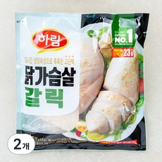 하림 닭가슴살 갈릭 8개입, 800g, 2개